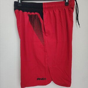 NWT Mens Basketball Shorts by And1.**Elastic Waist Size L.